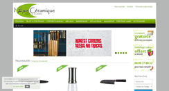 Desktop Screenshot of lame-ceramique.com